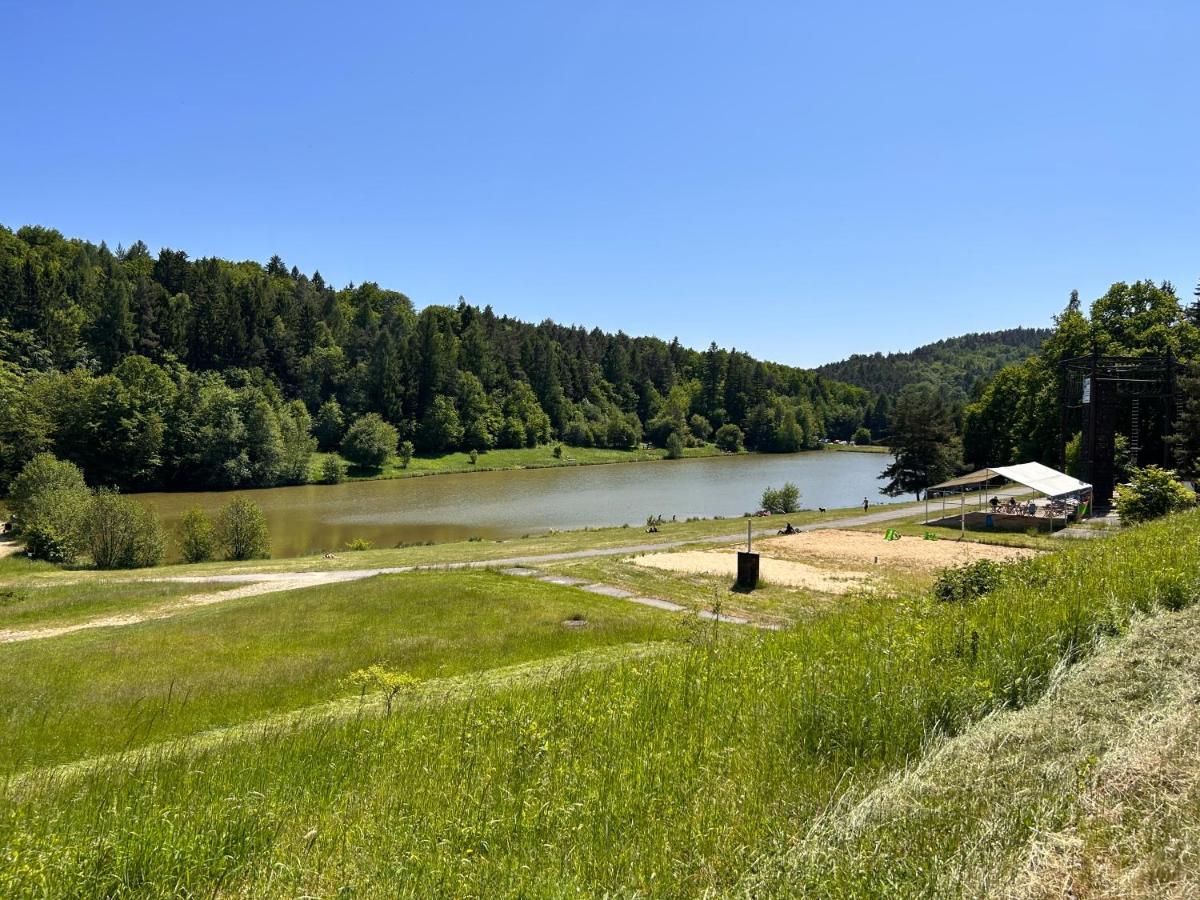 Apartman Na Kraji Lesa Všemina Esterno foto